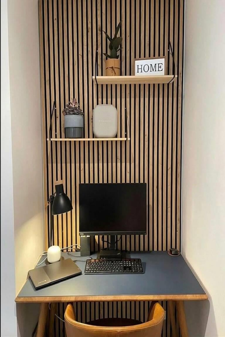 3d Effect 2078 Lambri Panel Ahşap Duvar Çıtası Desenli Duvar Kağıdı 5,30 M²