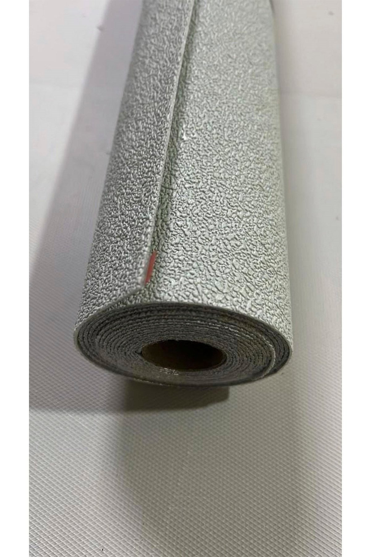 50x280cm Gri Renk Tek Rulo Halinde Kendinden Yapışkanlı Ek Yersiz Tek Parça XPE Isı Ses Yalıtım Dokulu Köpük Duvar Kağıdı-R281