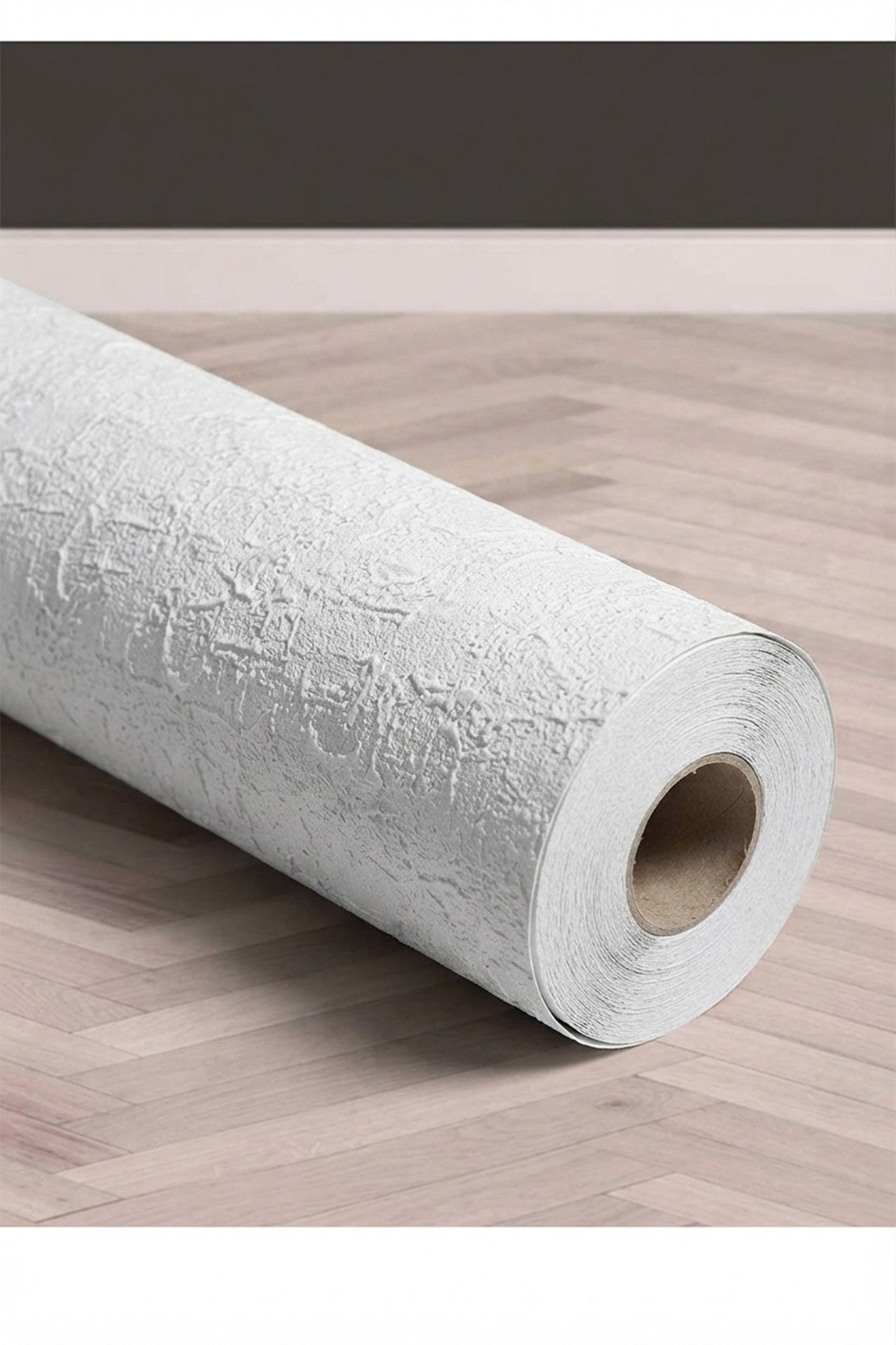 60x280 cm Beyaz Renk Tek Rulo Halinde Ek Yersiz Tek Parça XPE Isı Ses Yalıtım Kendinden Yapışkanlı Kendinden Desenli Dokulu Köpük Duvar Kağıdı-R-1001