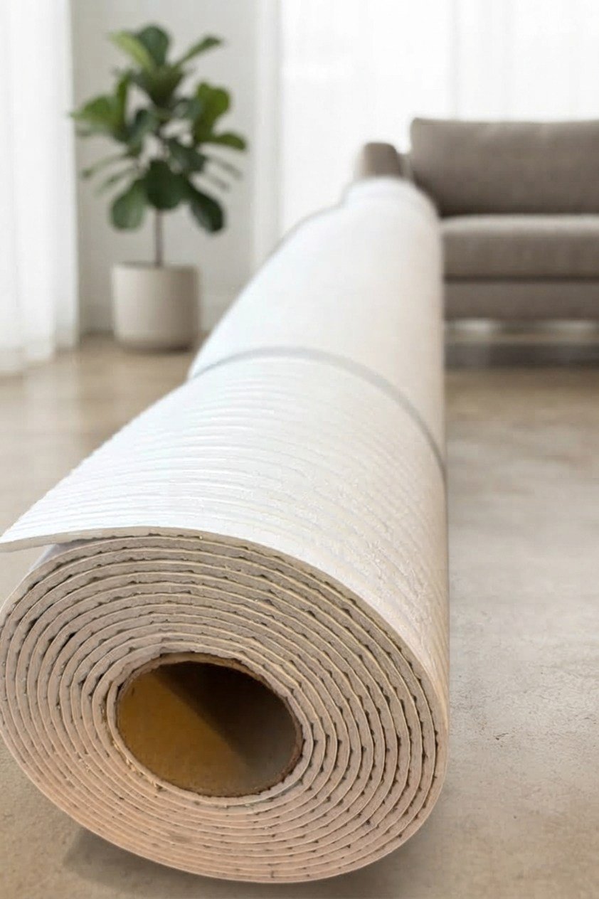 60x280 cm Kabartmalı Dokulu Beyaz Renk Tek Rulo Halinde Ek Yersiz Tek Parça XPE Isı Ses Yalıtım Kendinden Yapışkanlı Kendinden Desenli Dokulu Köpük Duvar Kağıdı-R-4001