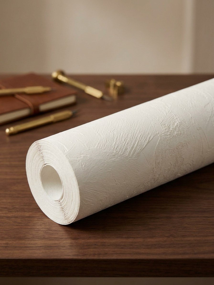 60x280 cm Kabartmalı Dokulu Beyaz Renk Tek Rulo Halinde Ek Yersiz Tek Parça XPE Isı Ses Yalıtım Kendinden Yapışkanlı Kendinden Desenli Dokulu Köpük Duvar Kağıdı-R-5001