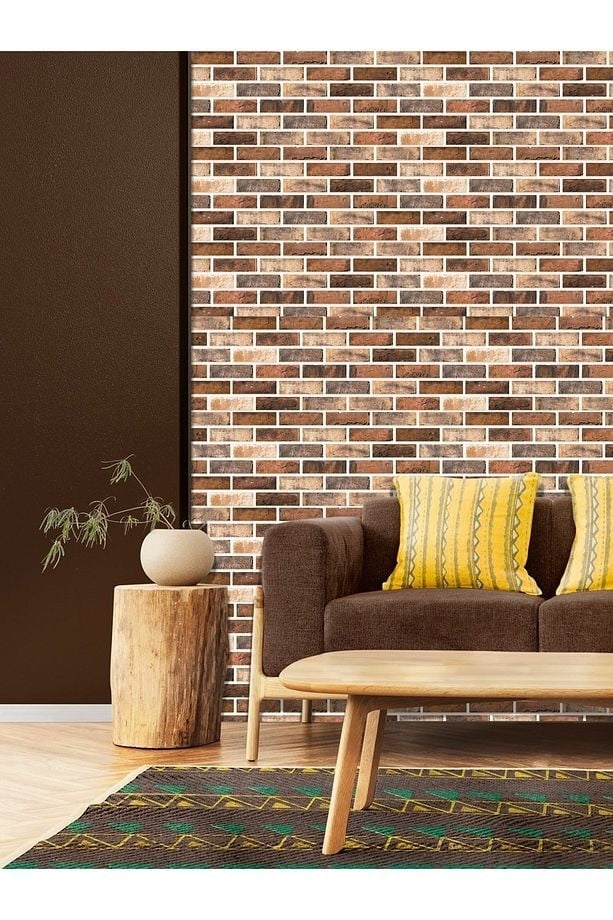 70x70 Cm 0,50M² Renkli 3d Dekoratif Kendinden Yapışkanlı Esnek Duvar Kağıdı Kaplama Paneli Köpük -5013