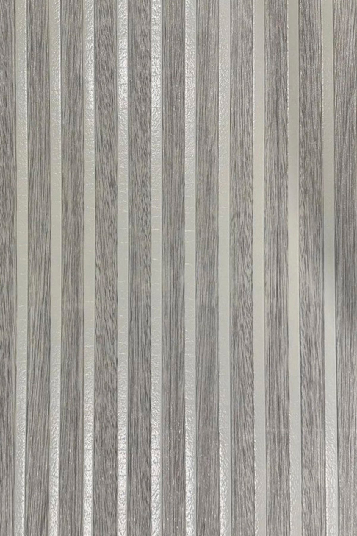 70x70cm 0,50M² Gümüş Gri Lambri Panel Ahşap Duvar Çıtası Desenli Gümüş Gri Kendinden Yapışkanlı Akustik Duvar Paneli Köpük -1406