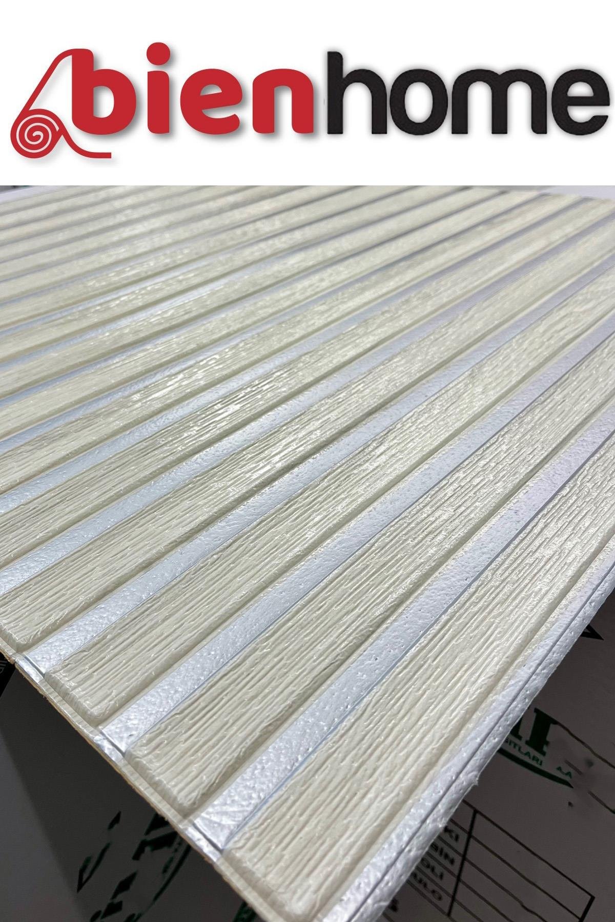 70x70cm 0,50M² Gümüş Lambri Panel Ahşap Duvar Çıtası Desenli Kendinden Yapışkanlı Akustik Duvar Paneli Köpük -1405