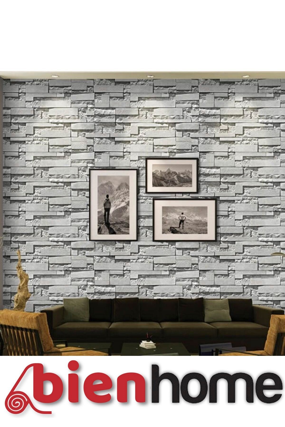 70x77 Cm Beyaz 0,54M² 3d Kendinden Yapışkanlı Tuğla Duvar Kağıdı Kaplama Panel Köpük-FC72