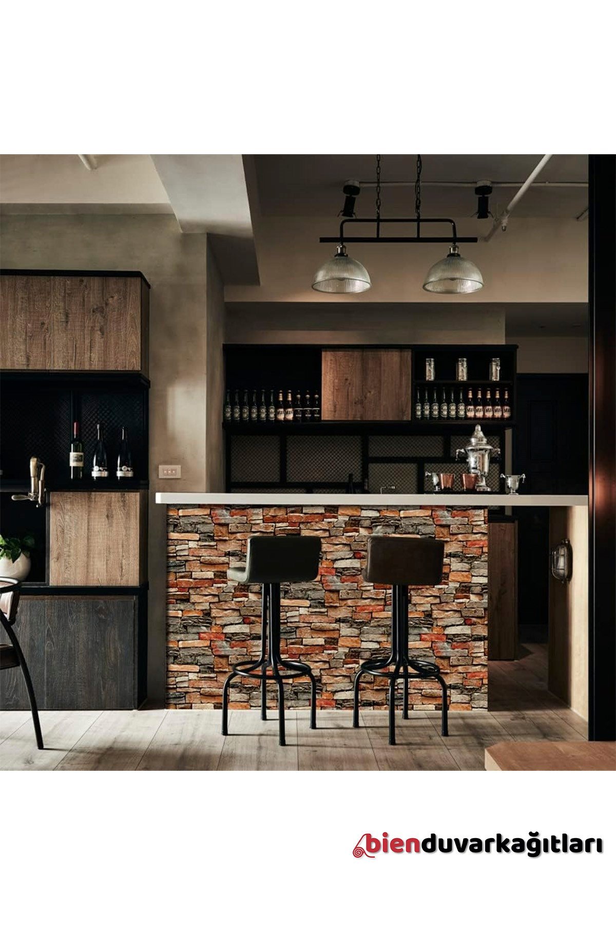 70x77 Cm Beyaz 0,54M² 3d Kendinden Yapışkanlı Renkli Antik Tuğla Duvar Kağıdı Kaplama Panel Köpük-FC24