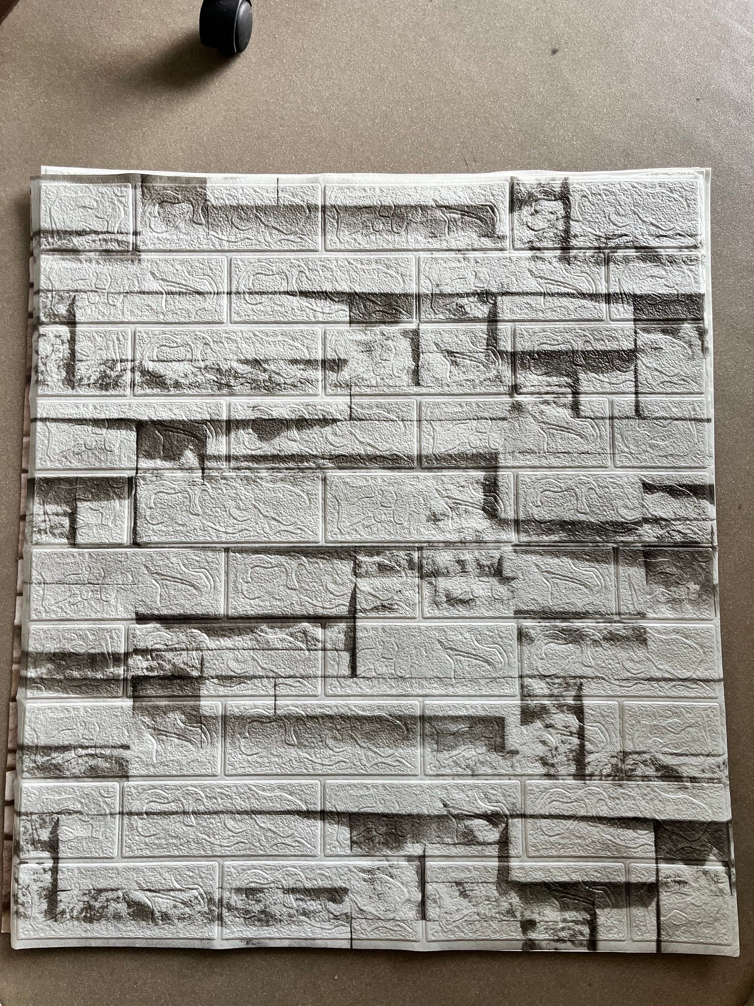 70x77 Cm Beyaz 0,54M² 3d Kendinden Yapışkanlı Tuğla Duvar Kağıdı Kaplama Panel Köpük-FC72