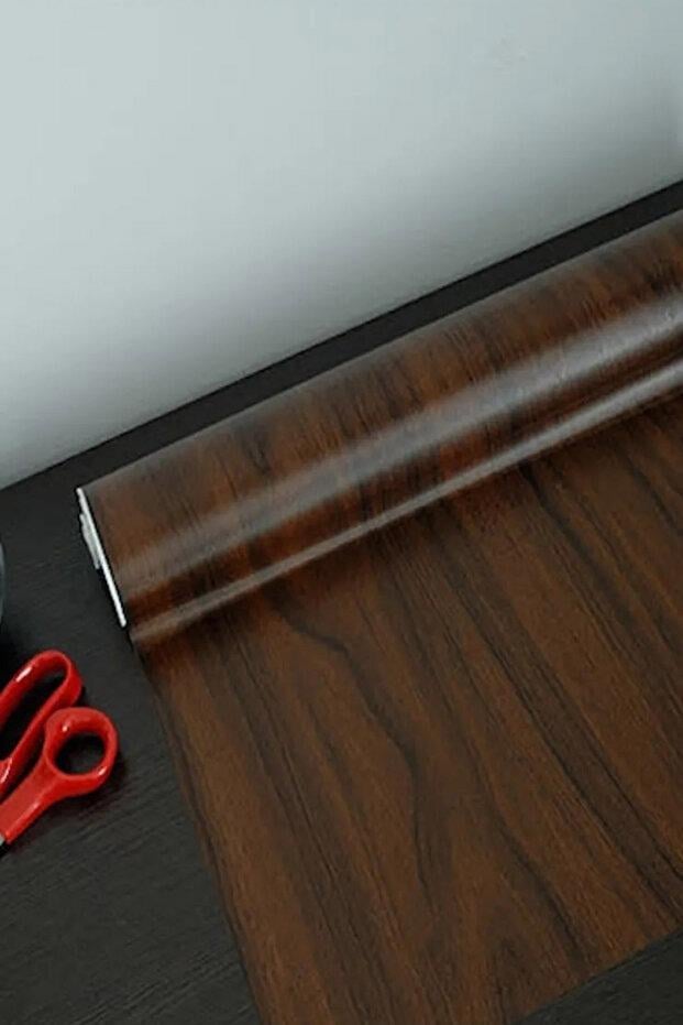 Bien Exclusive (50CM X 2MT), 1 M² Cm Ahşap Ceviz Renler Yapışkanlı Folyo Kaplama Pvc F-27