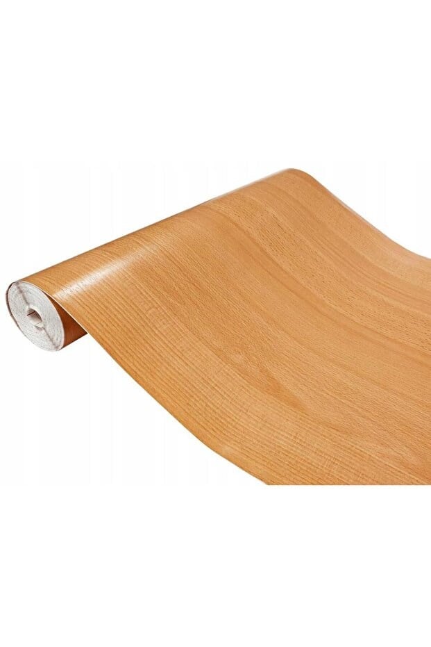 Bien Exclusive (50CM X 2MT), 1 M² Cm Kayın Ahşap Desen Yapışkanlı Folyo Renler Yapışkanlı Folyo Kaplama Pvc F10