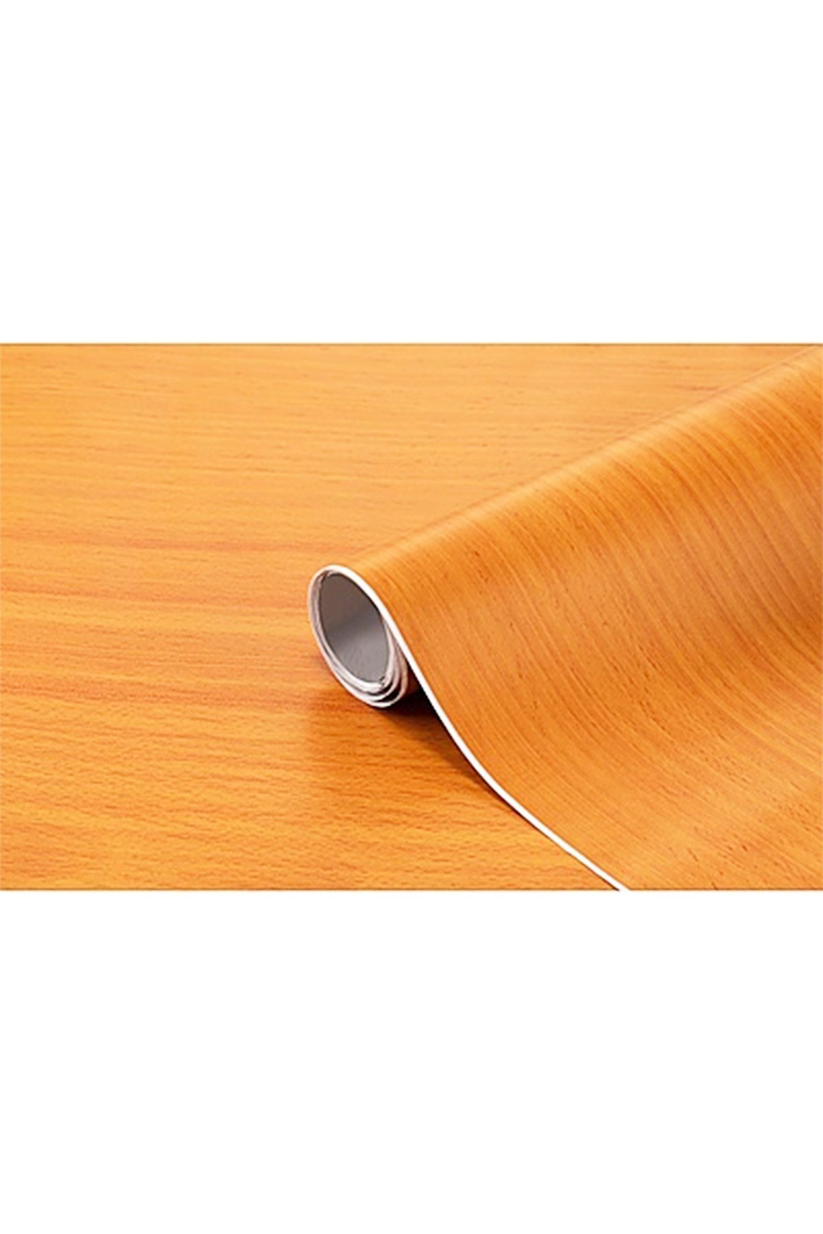 Bien Exclusive (50CM X 2MT), 1 M² Cm Kayın Ahşap Desen Yapışkanlı Folyo Renler Yapışkanlı Folyo Kaplama Pvc F10