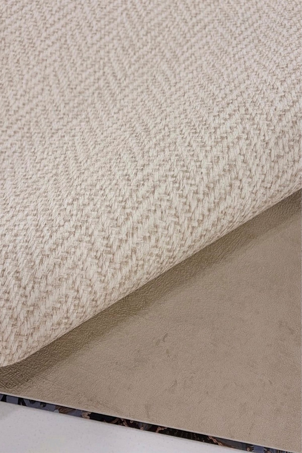 Bien Exclusive 5120 Florida Wave Dalga, Balık Sırtı Desen Krem Ekru Rengi Duvar Kağıdı 5 M²