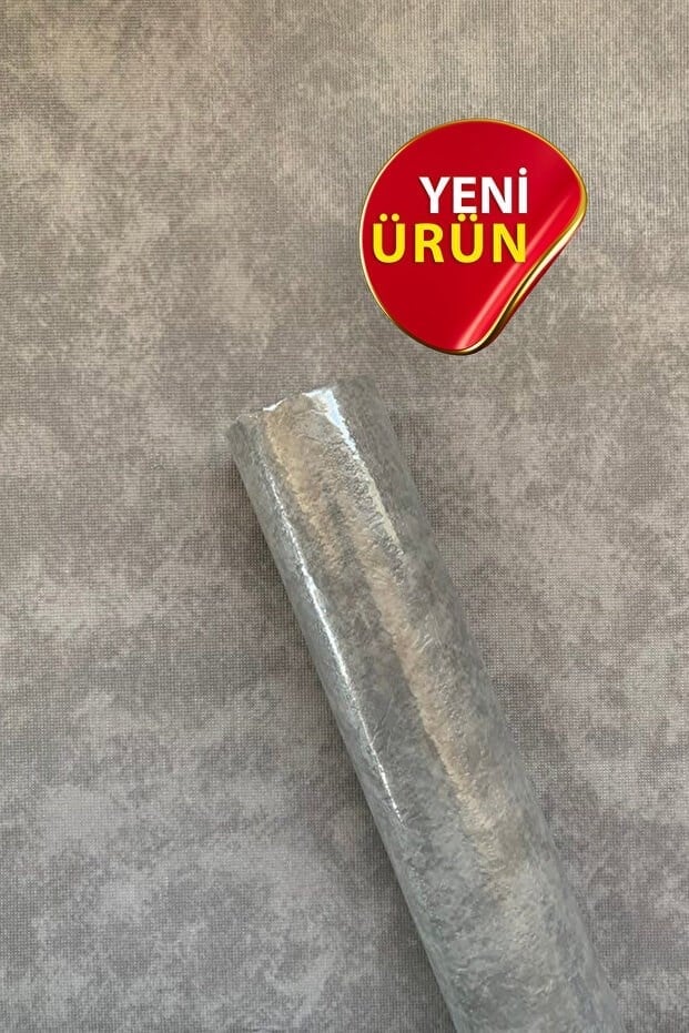 Bien Exclusive 5414 - 71-6 Soft Antrasit Gri Renk Düz Sade Kombin Görünüm Duvar Kağıdı 5 M²