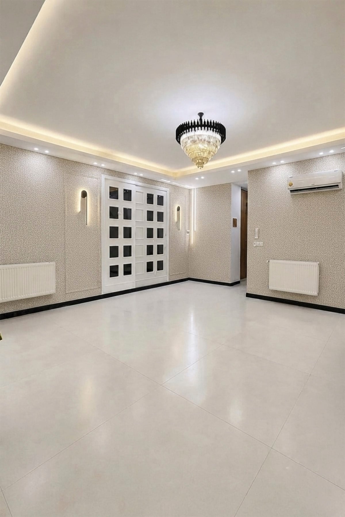 Bien Exclusıve 7015 Açık Süt Kahve Noktalı Hasır Çuval Görünüm Duvar Kağıdı 5M²