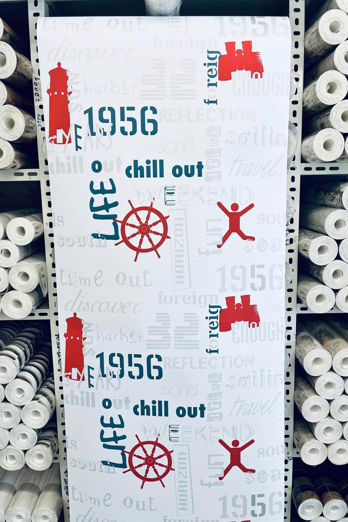 Bien Exclusive 7110 Genç Odası Çok Renkli Duvar Kağıdı 53x1000, 5 M²