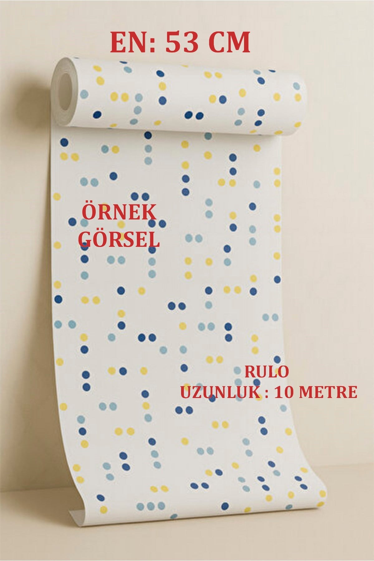 Bien Exclusive 7900 Genç Odası Çok Renkli Duvar Kağıdı 53x1000, 5 M²