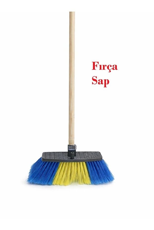 Bien Home Oto Fırça + Sap Otomobil Yıkama Fırçası Hortum Girişli Araba Fırçası Yumuşak Kıllı
