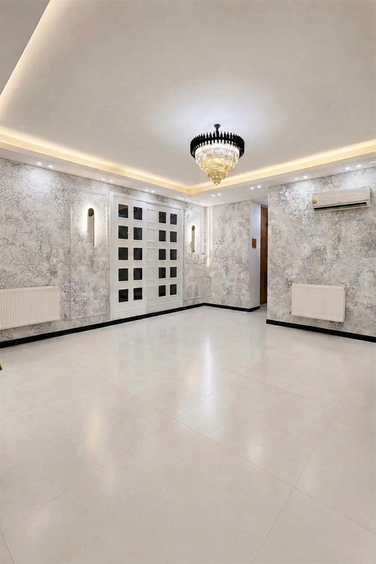 Zümrüt EXCLUSIVE 6000 Kabartmalı Kombin Çatlatma Desenli Duvar Kağıdı 5,30 M²