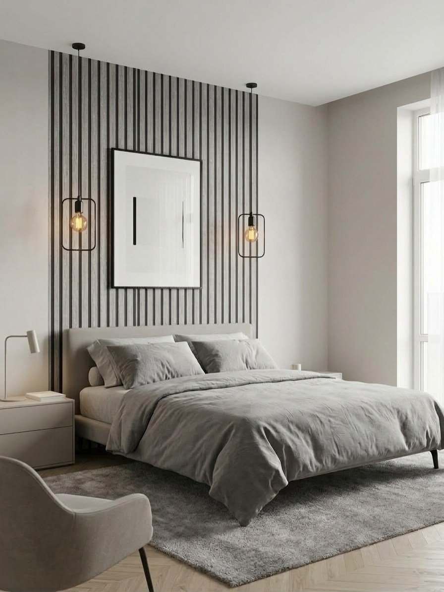 Zümrüt EXCLUSIVE 7600 Lambri Panel Ahşap Duvar Çıtası Desenli Duvar Kağıdı 5,30 M²