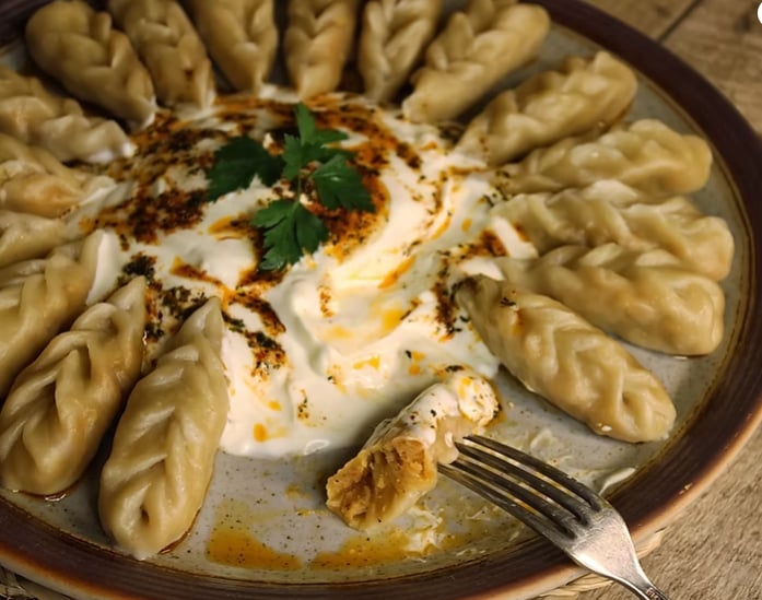 Tavuklu Hingel Mantı