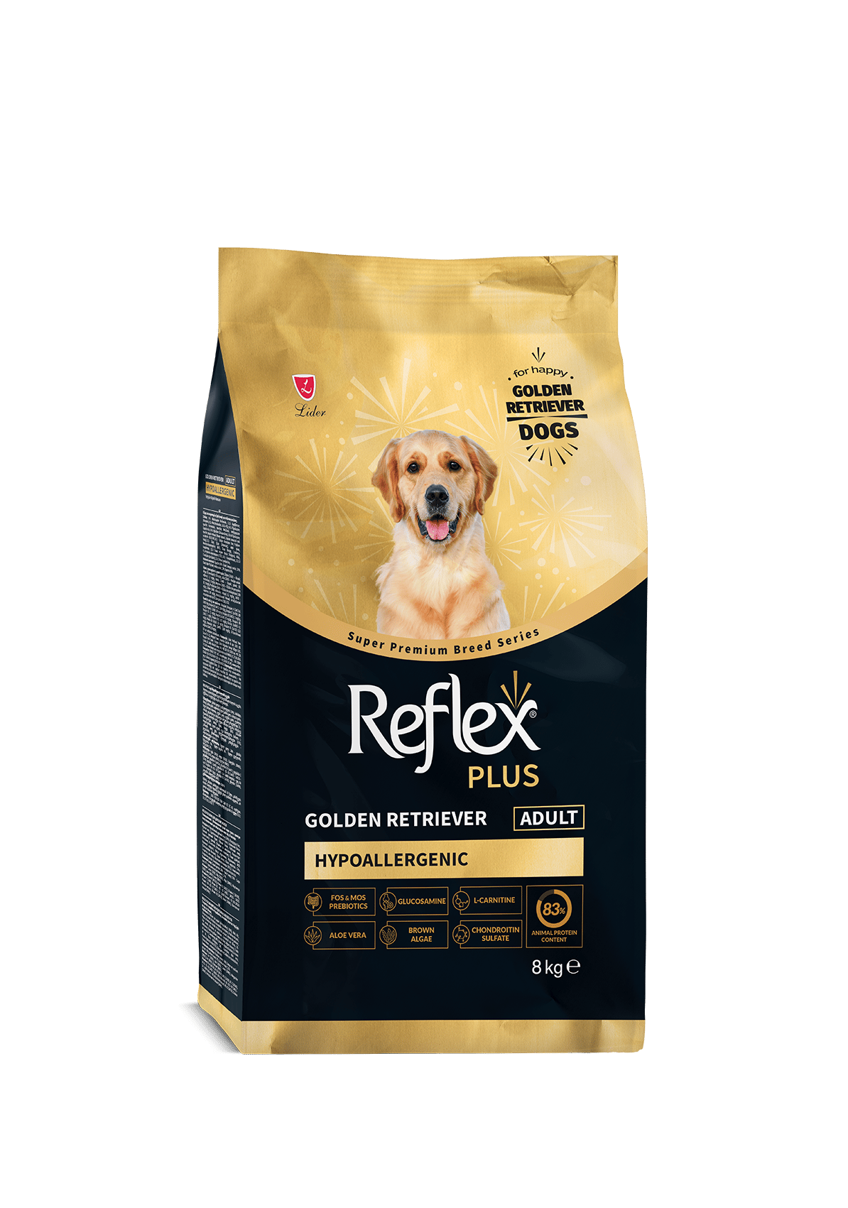 ​Reflex Plus Golden Retriever Yetişkin Köpek Maması 8kg