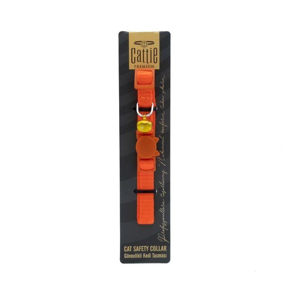 Cattie Güvenlik Tokalı Dokumadan El Yapımı Kedi Boyun Tasmaları 1x15-25cm 