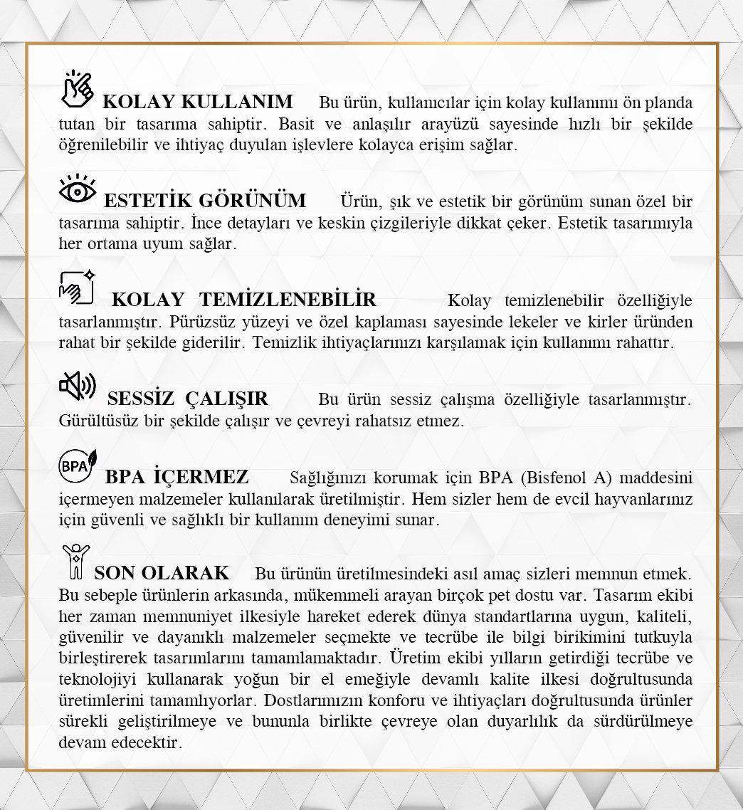 Cattie Su Pınarı Klasik Model Antrasit 2.5Lt
