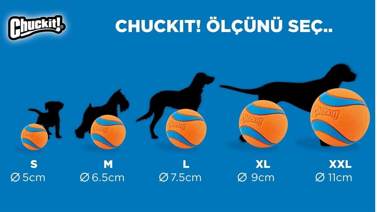 Chuckit! Max Glow Gece Parlayan Köpek Oyun Topu (XL Boy)