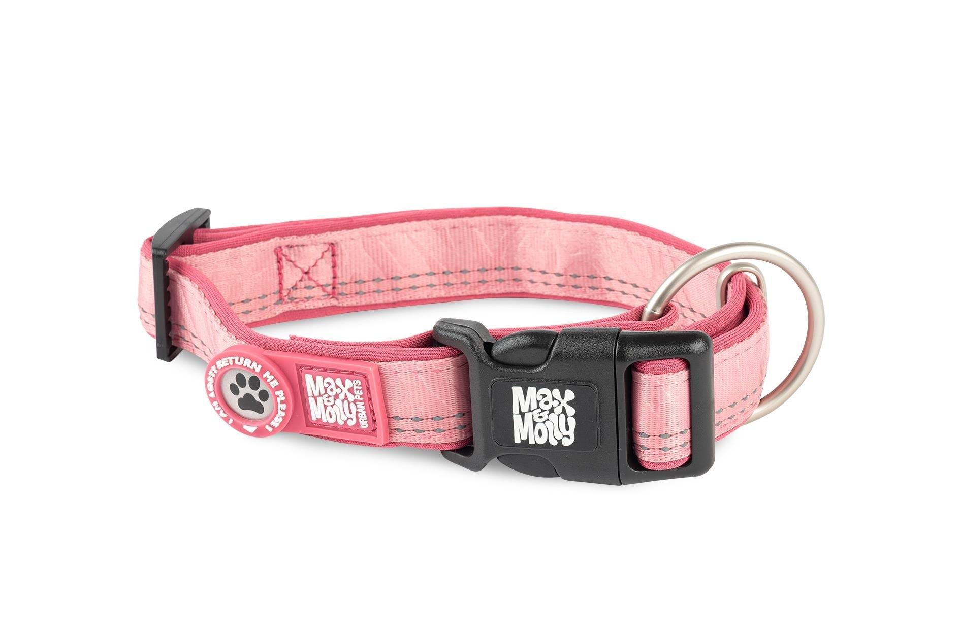 Matrix 2.0 Akıllı Künyeli Köpek Boyun Tasması - Rose