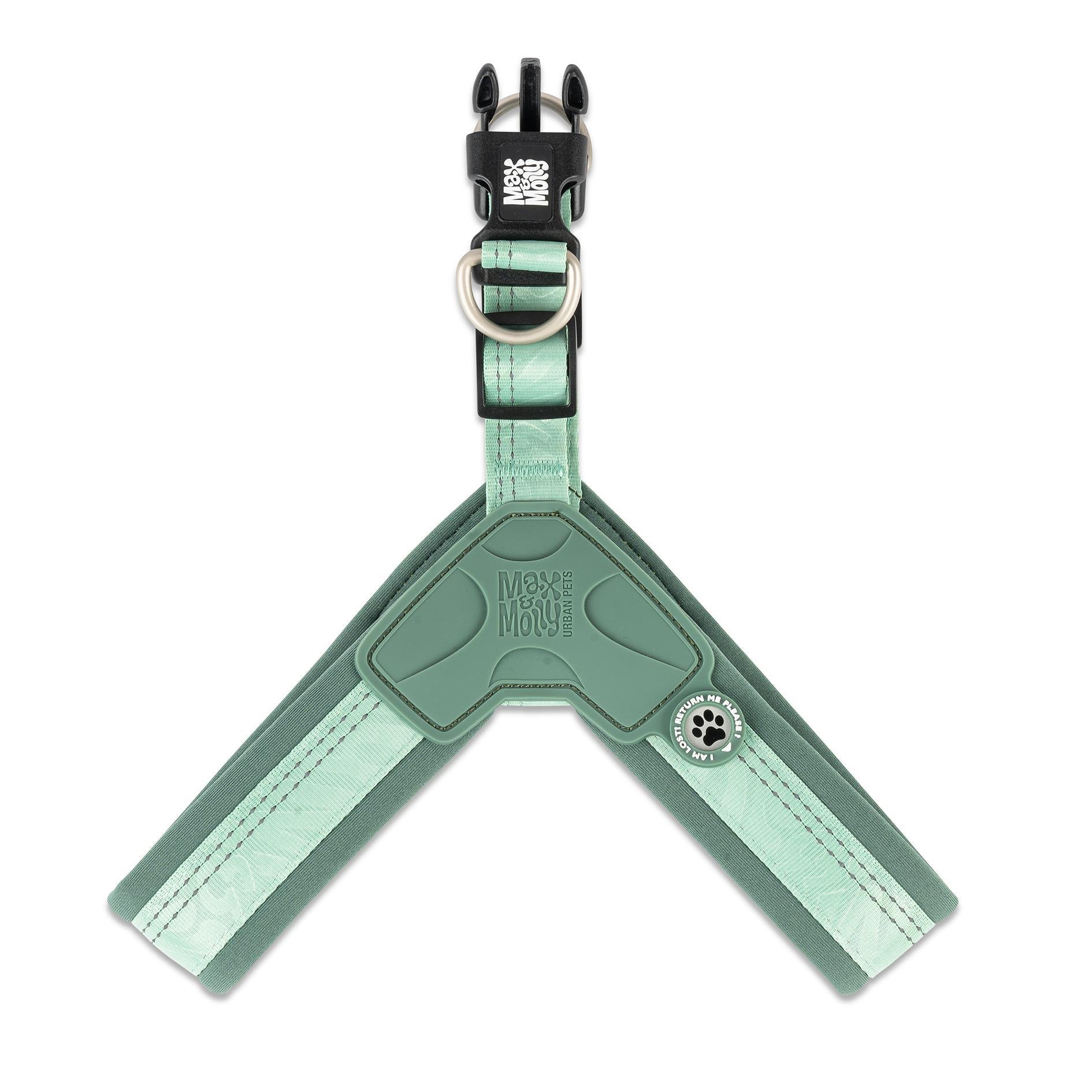 Matrix 2.0 Akıllı Künyeli Q-Fit Köpek Göğüs Tasması  - Jade