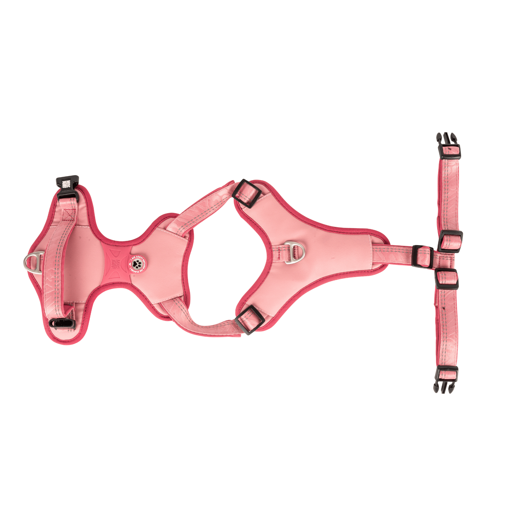 Matrix 2.0 Akıllı Künyeli Sport Köpek Göğüs Tasması - Rose