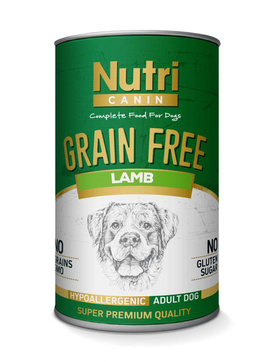NUTRİ CANIN KUZU ETLİ KÖPEK KONSERVE MAMASI 400gr