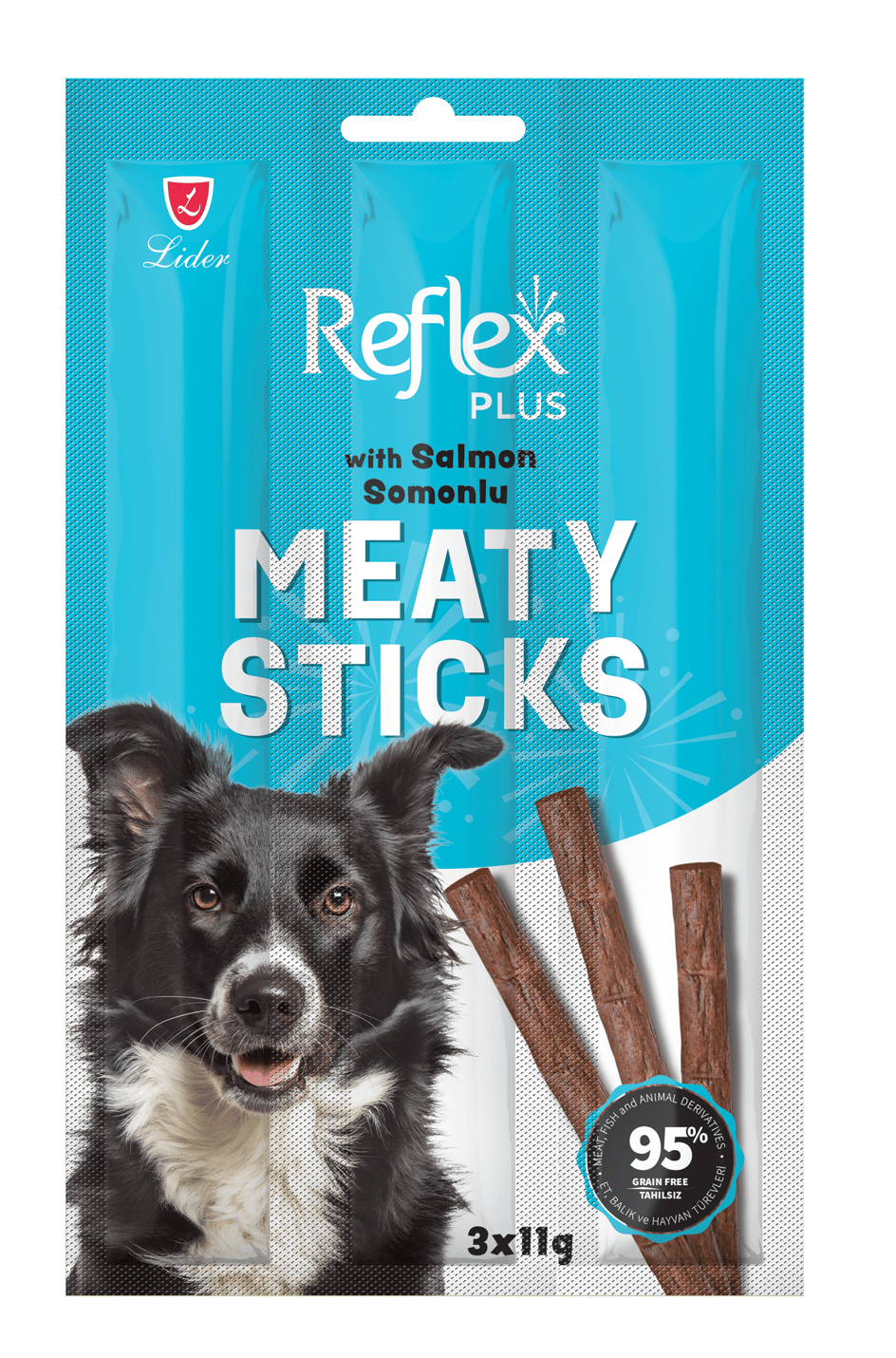 REFLEX Meaty Sticks / Somonlu Çubuk ödül 3X11gr