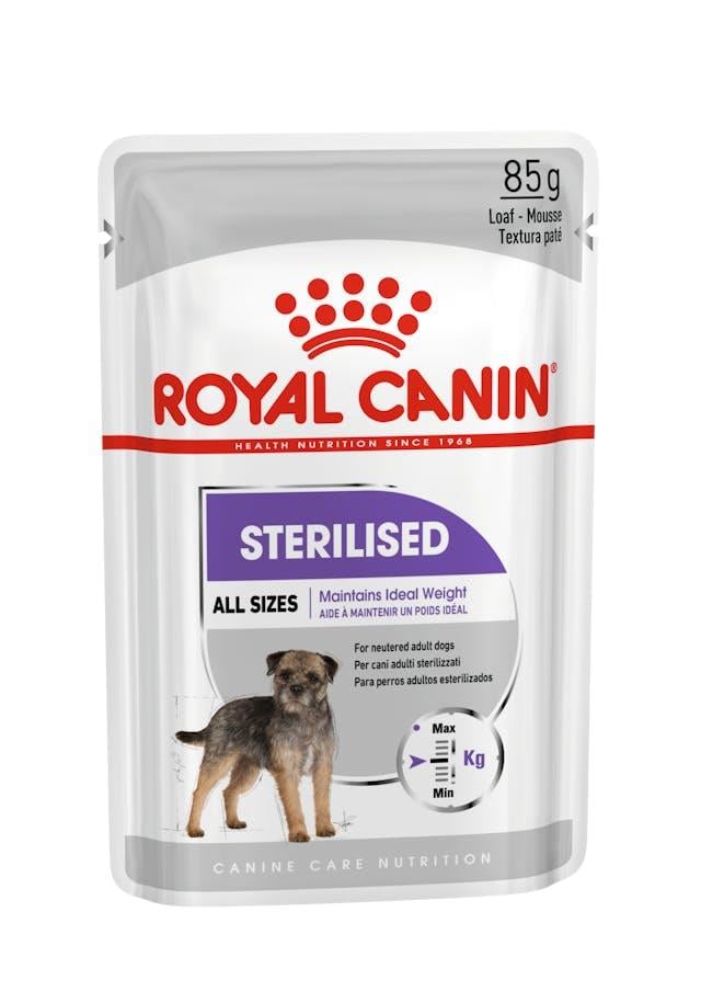 Royal Canin Sterilised Kısırlaştırılmış Köpekler için Yaş Köpek Maması 85g