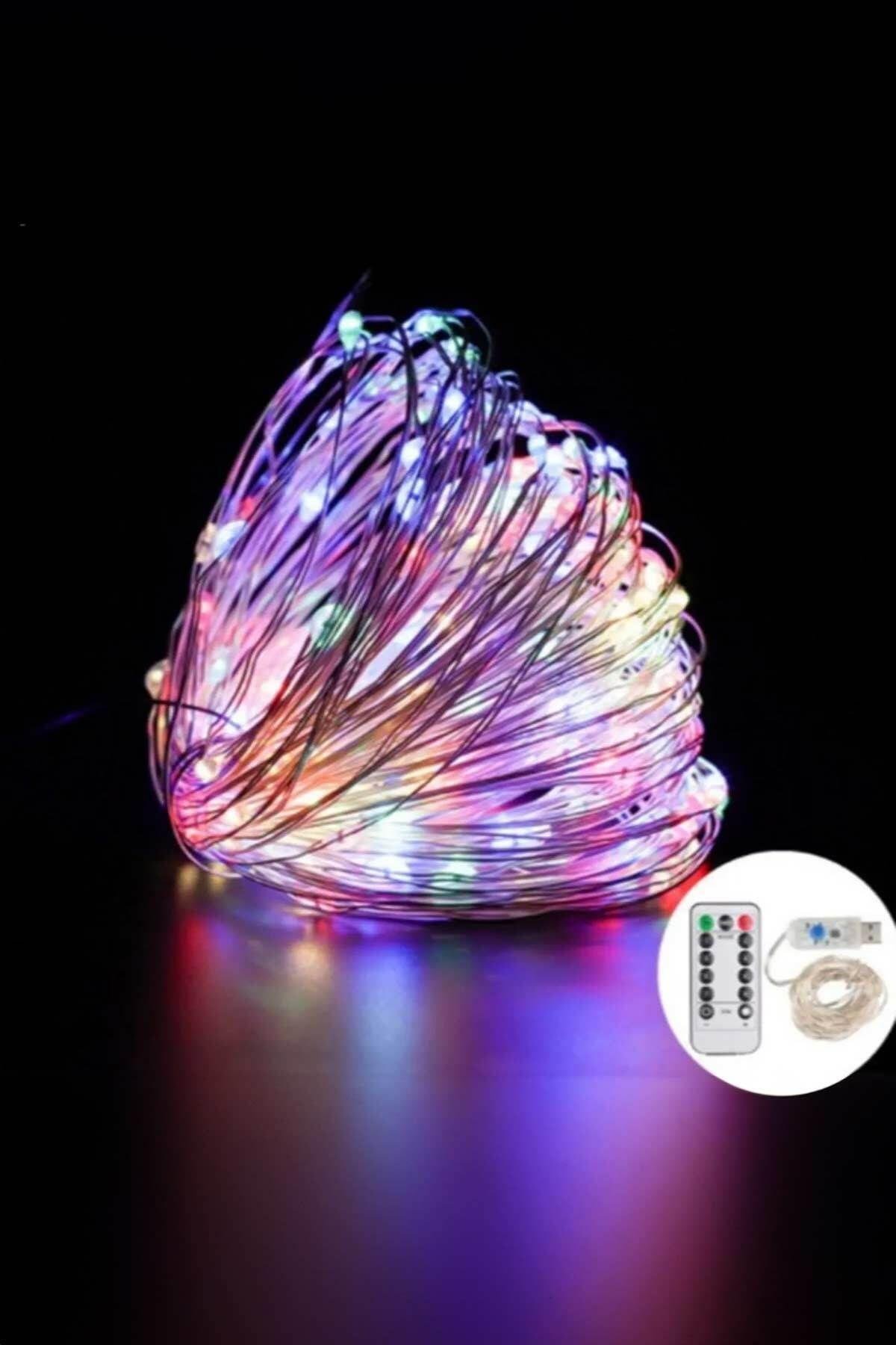 10 metre USB Kumandalı Peri Led 8 Animasyonlu RBG KG-3