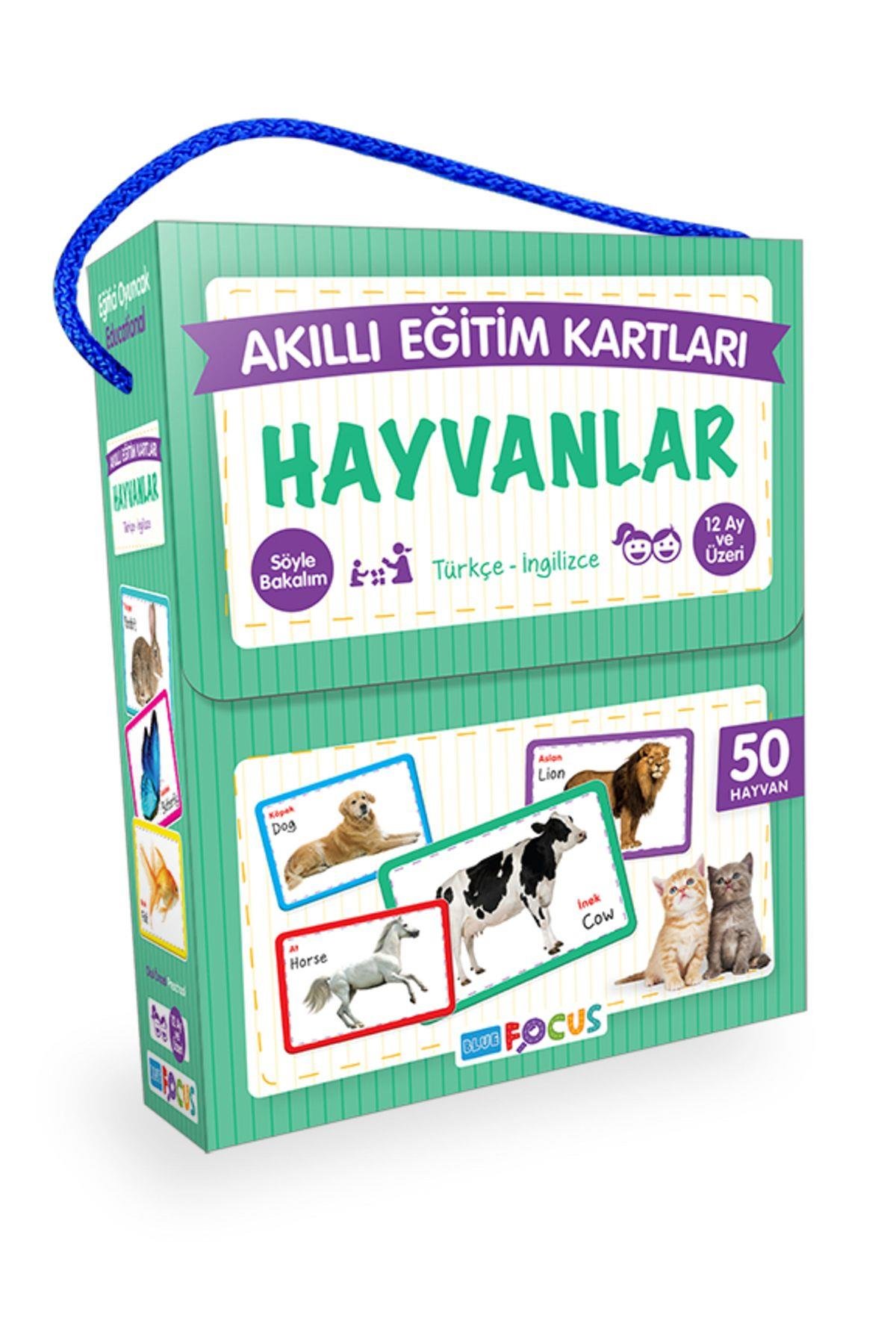 AKILLI EĞİTİM KARTLARI-HAYVANLAR (BF133)