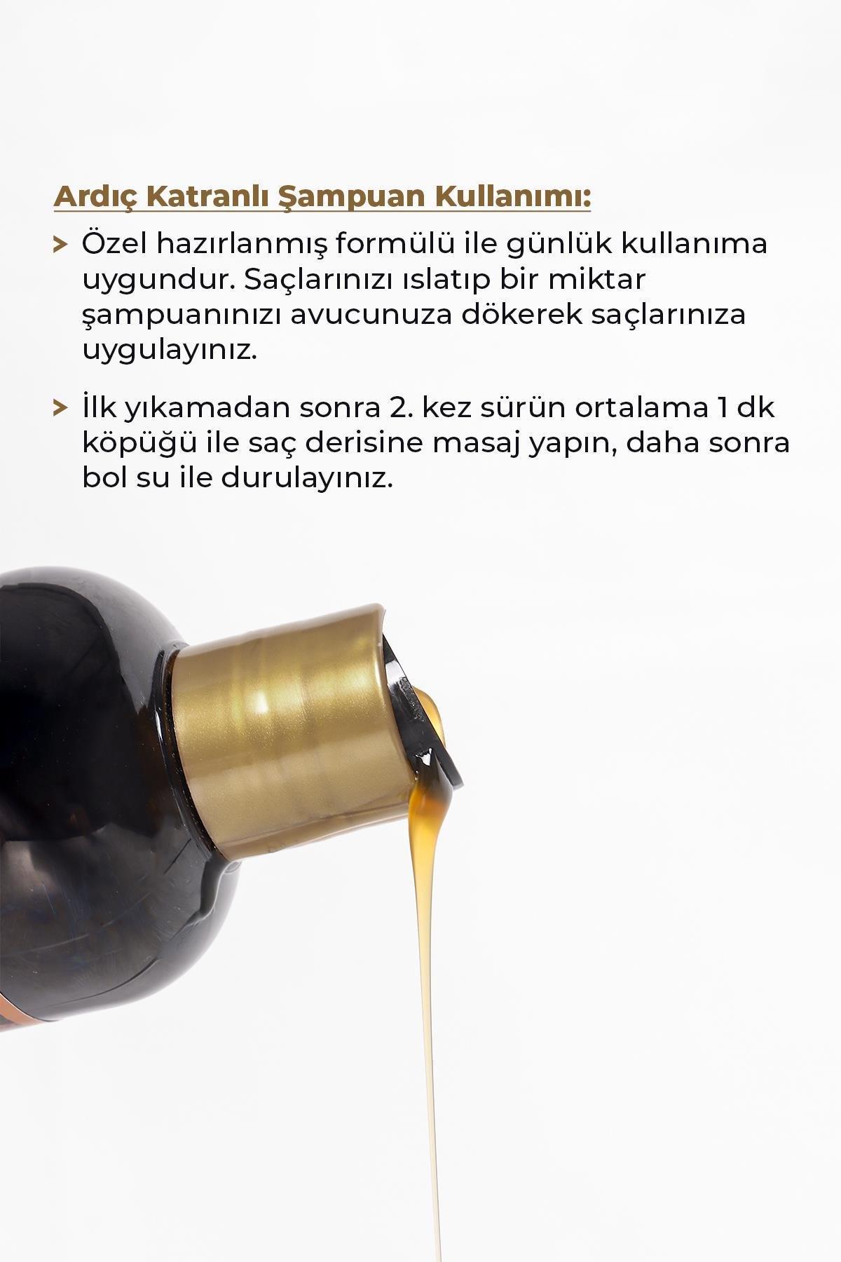 Ardıç Katranlı Doğal Şampuan 400 ml