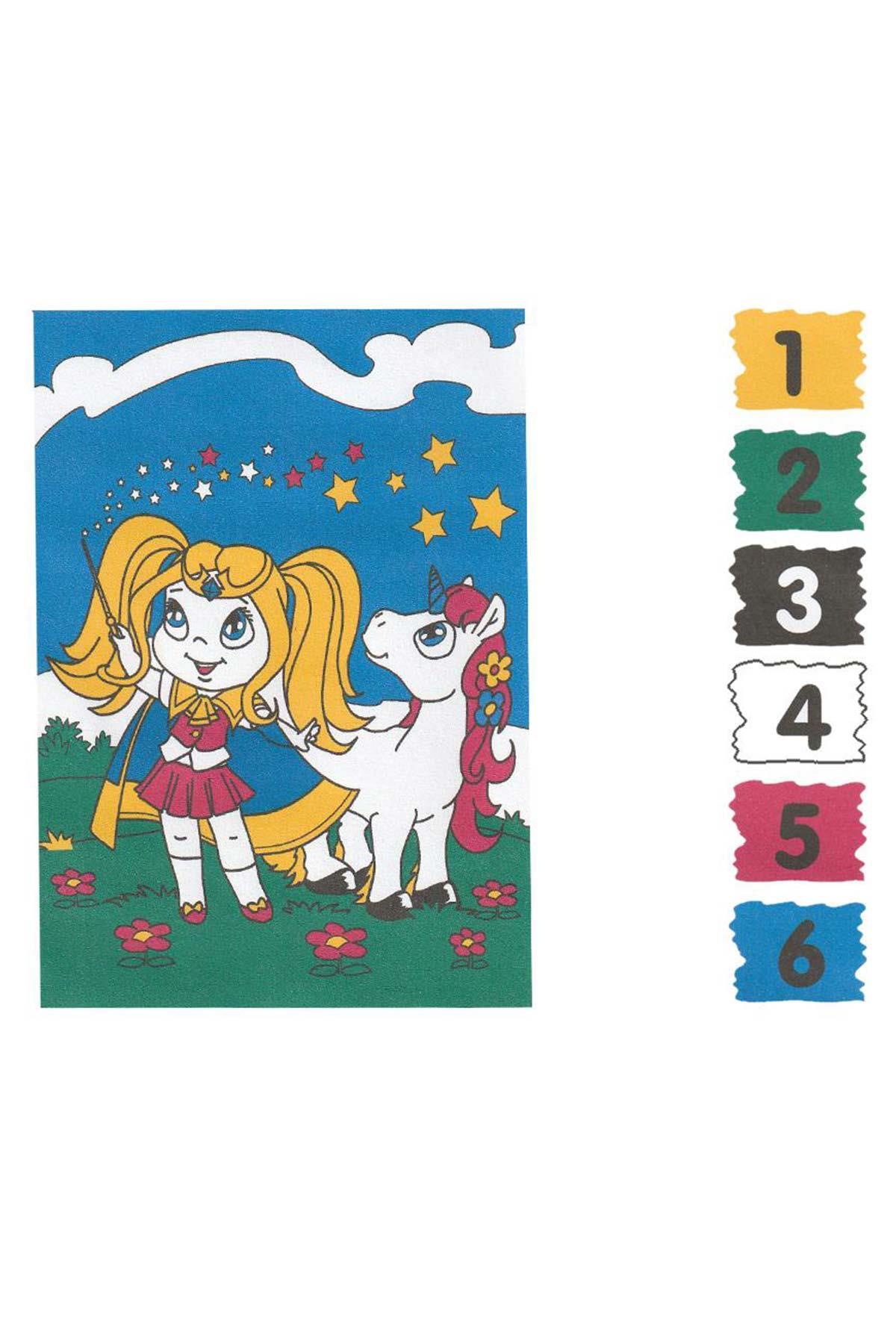 BTS17 Boyama Tuval Sayılı Set 25x35