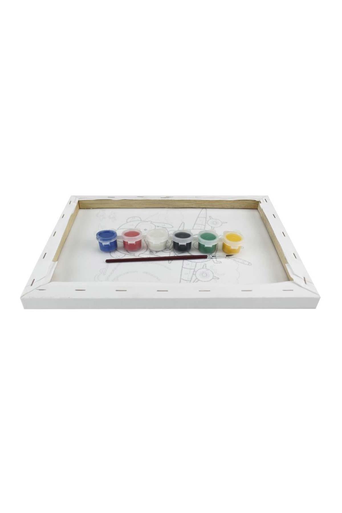 BTS17 Boyama Tuval Sayılı Set 25x35