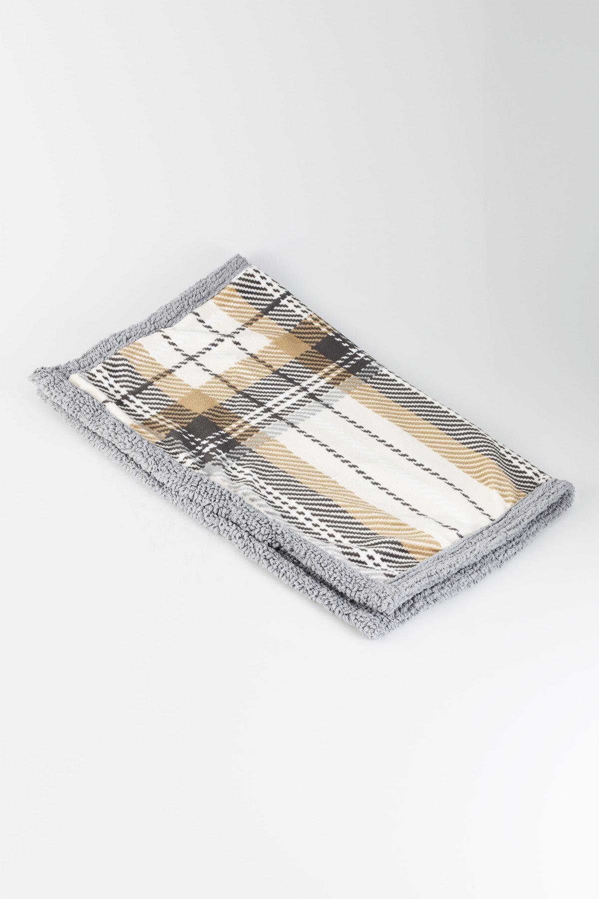 Comforter Çift Kişilik Yorgan Set Volenta Gri 220x240 cm