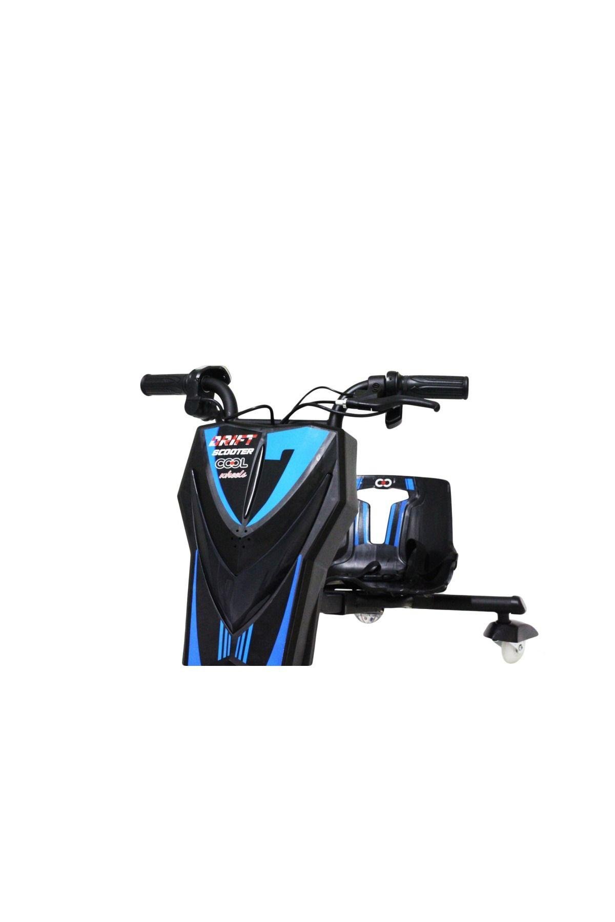 Cool Wheels Işıklı Drift Scooter, Elektrikli, Müzikli, 8+ Üstü Mavi FR59946