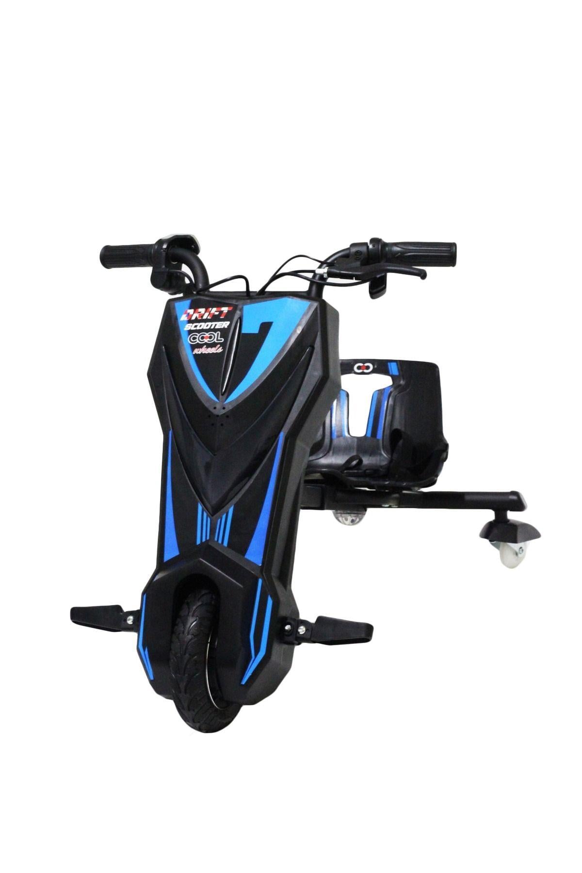 Cool Wheels Işıklı Drift Scooter, Elektrikli, Müzikli, 8+ Üstü Mavi FR59946