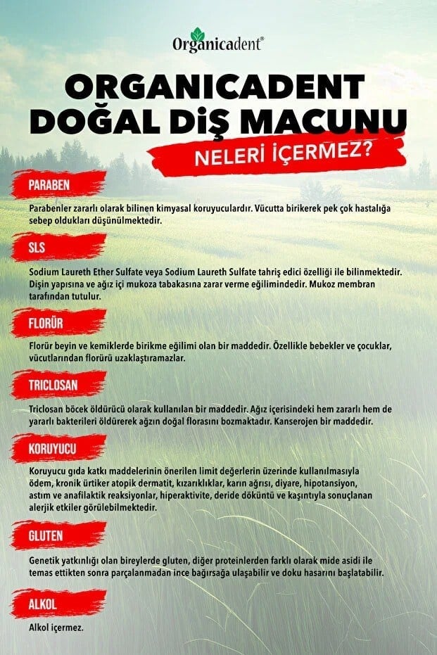 Doğal Aktif Karbonlu Diş Macunu