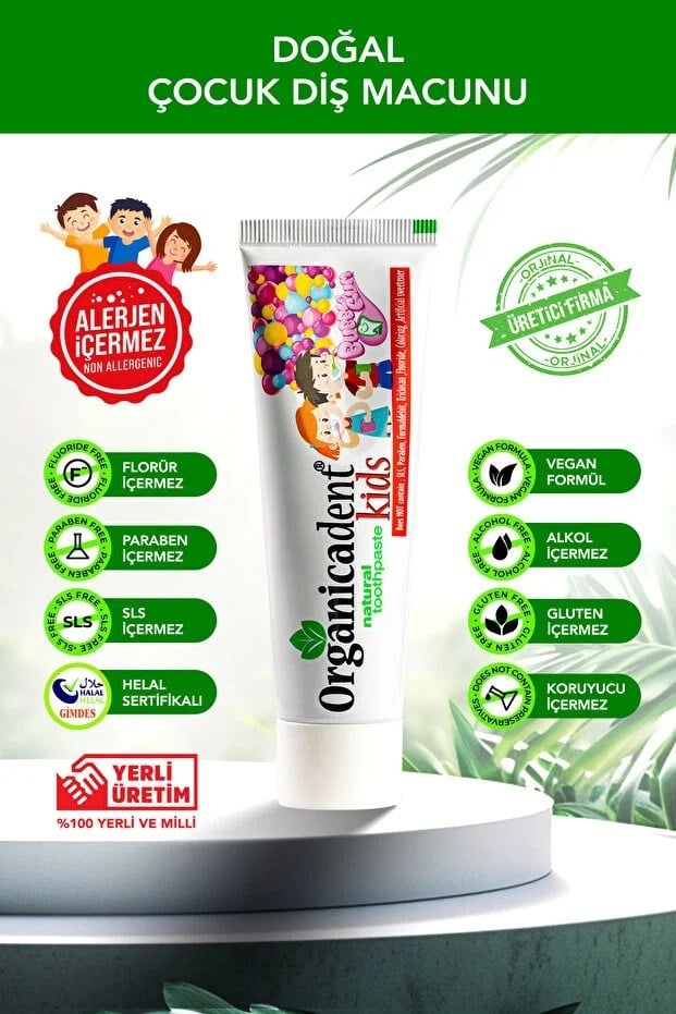 Doğal Çocuk Diş Macunu