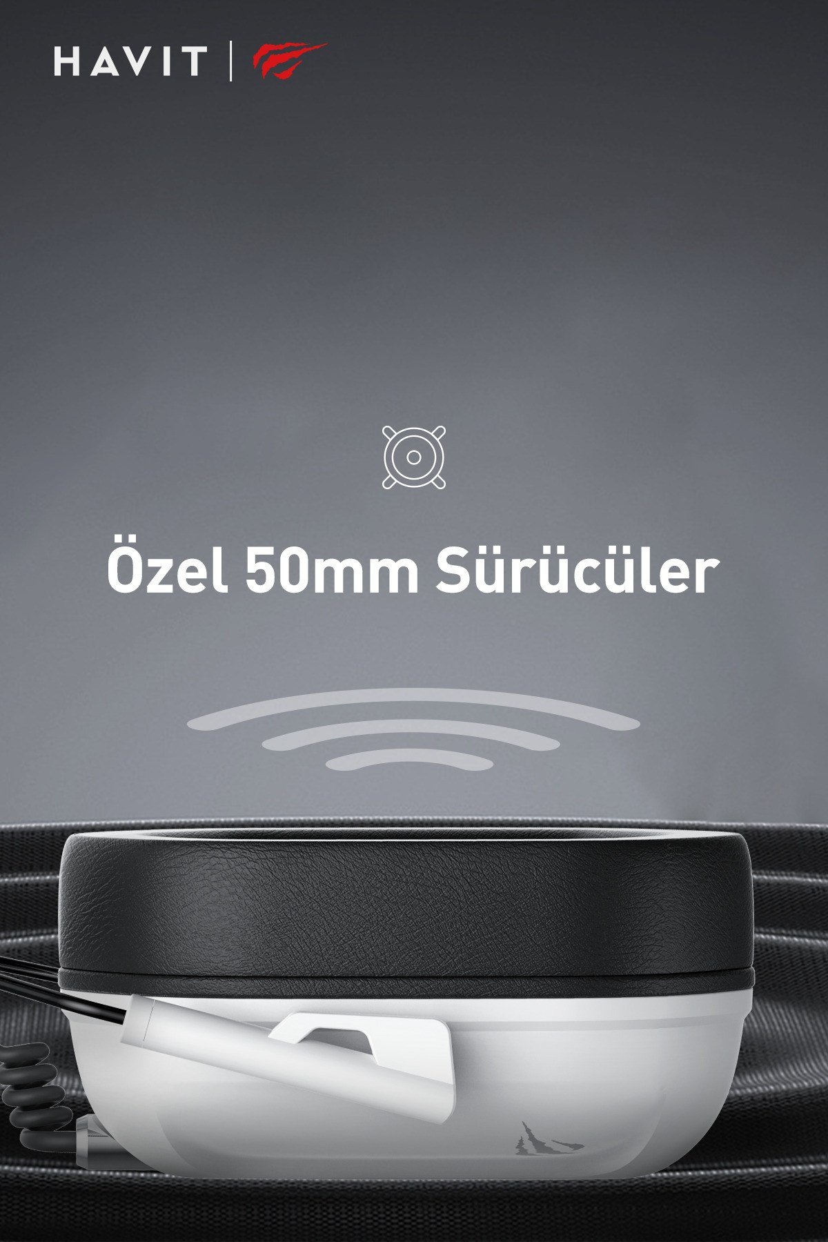 Gamenote H2033D Mikrofonlu 50mm Speaker Gaming Kulaklık 3.5mm Jack