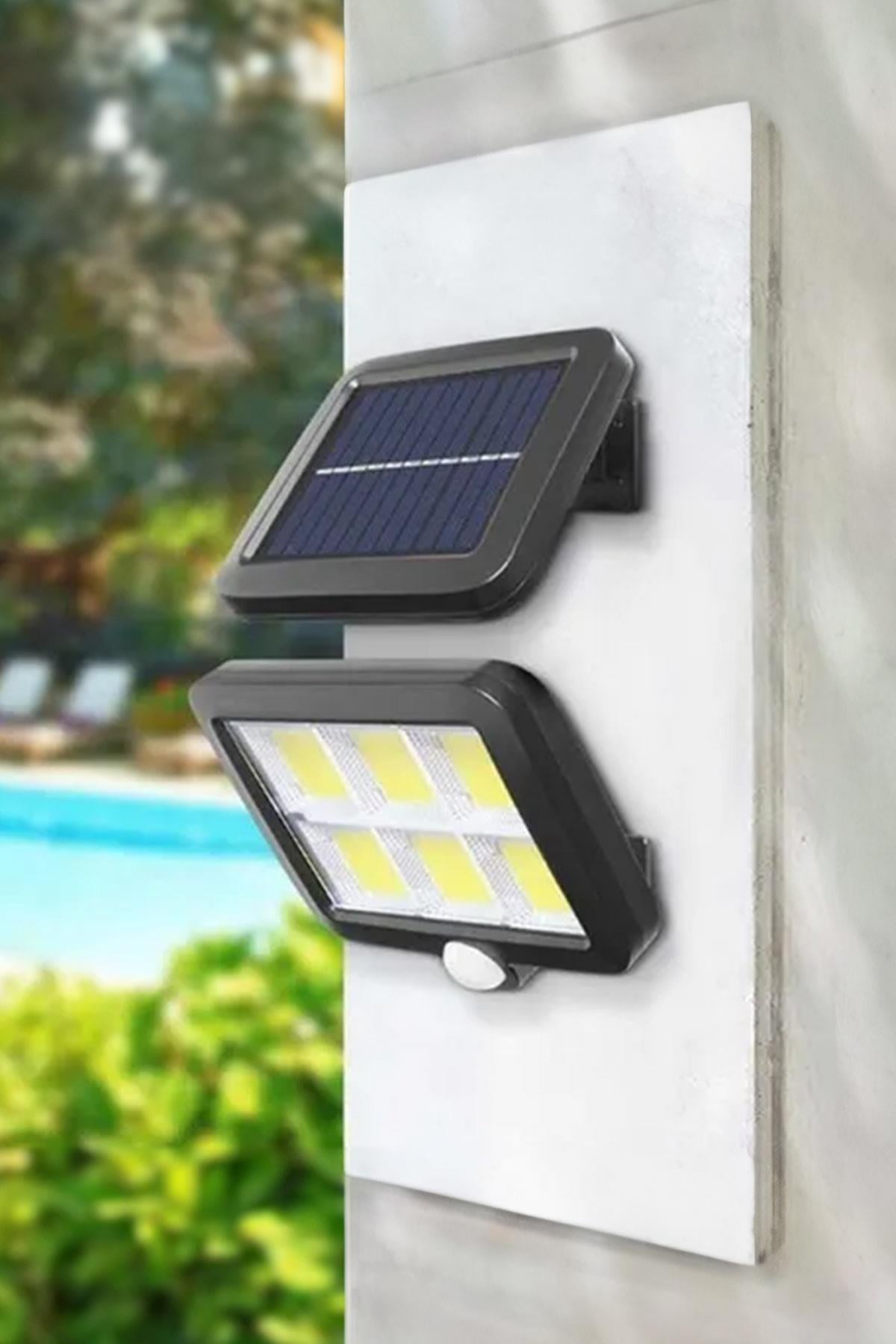 Hareket Sensörlü Solar Led 6 Bölmeli Kumandasız DG1332