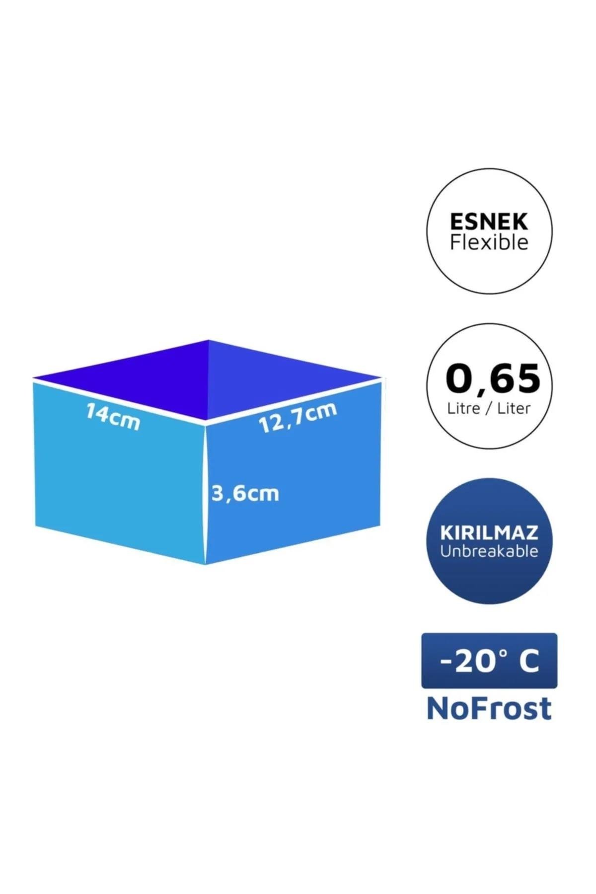 Hobby Life Alaska Nofrost Saklama Kabı 0,65 Litre Mavi
