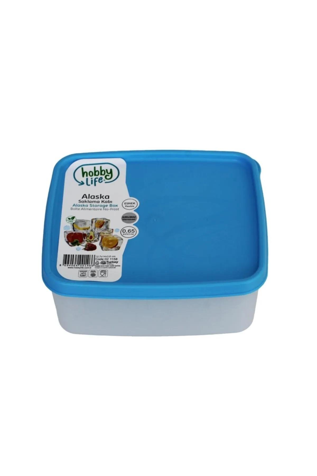 Hobby Life Alaska Nofrost Saklama Kabı 0,65 Litre Mavi
