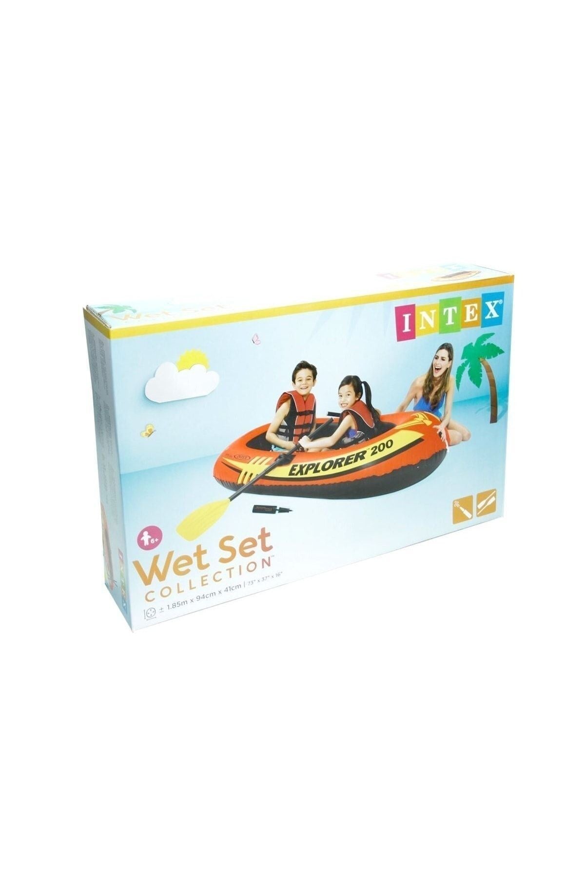 Ib58331 Explorer Şişme Bot 200 Set -intex