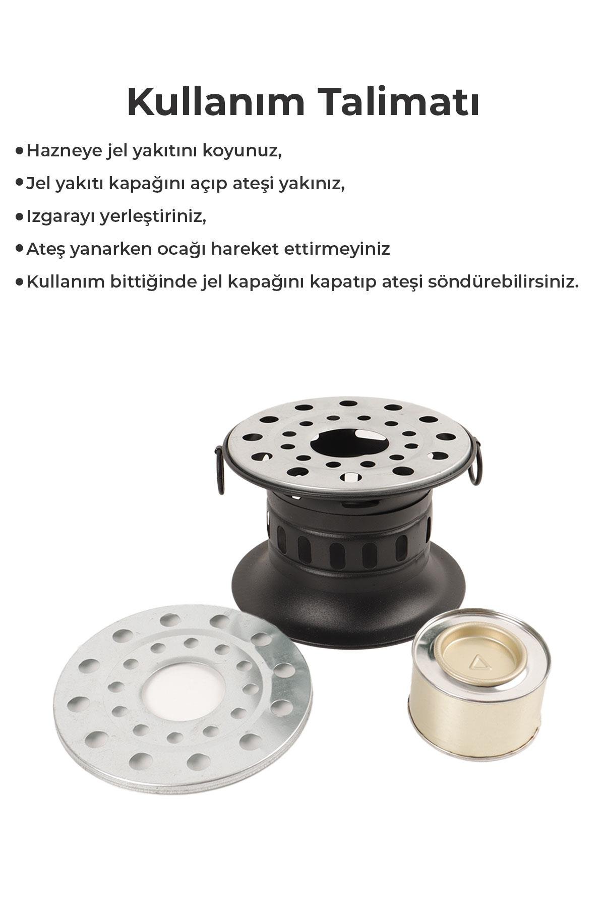 Iksa Reşo Yakıtlı Osmanlı Ocağı, Piknik Tüpü, Osmanlı Ocak Hediye, Hediye 2 Adet Reşo Yakıt