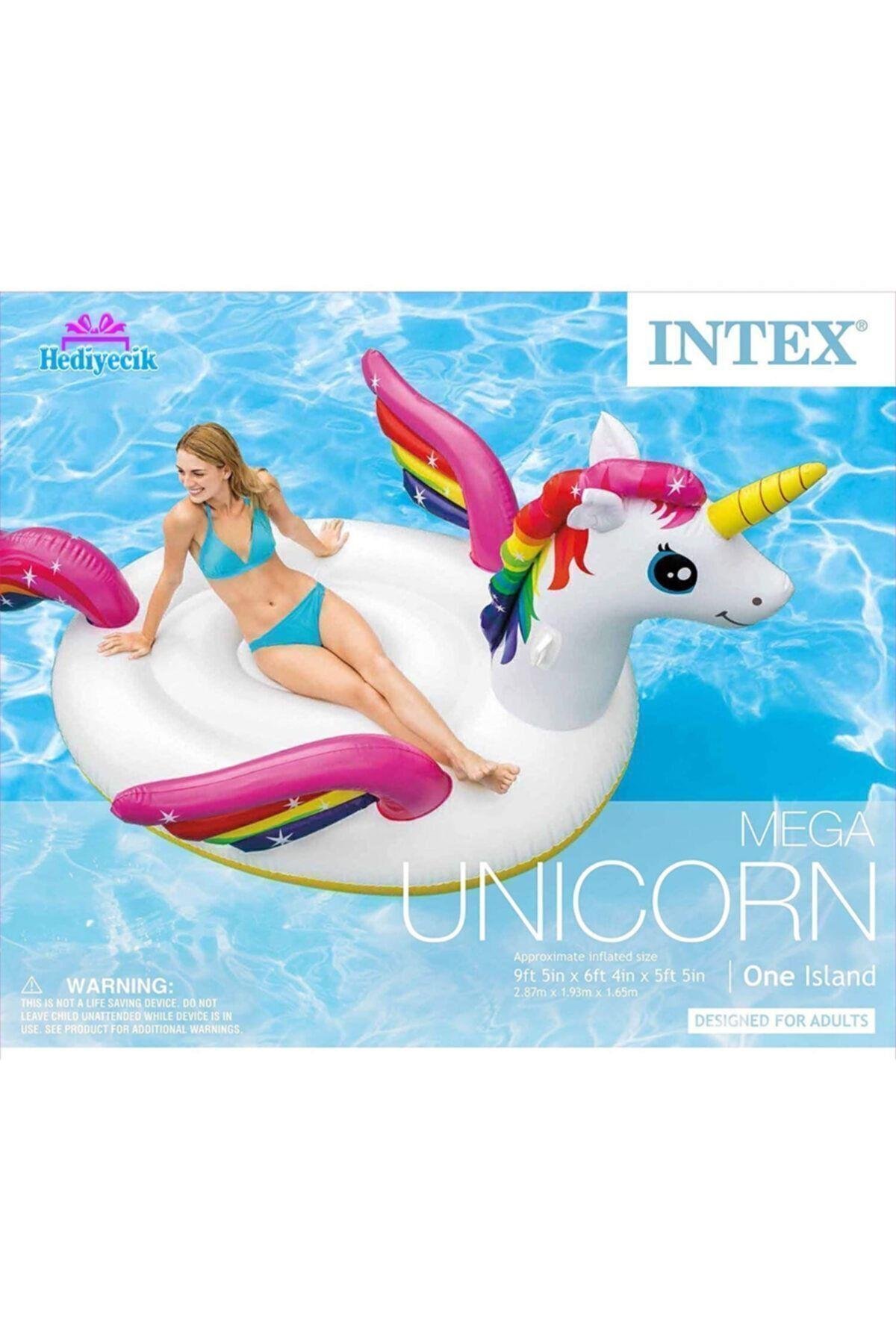 Intex Tek Boynuzlu At Tutmaçlı Ada Binici 201x140x97 cm IBN57561
